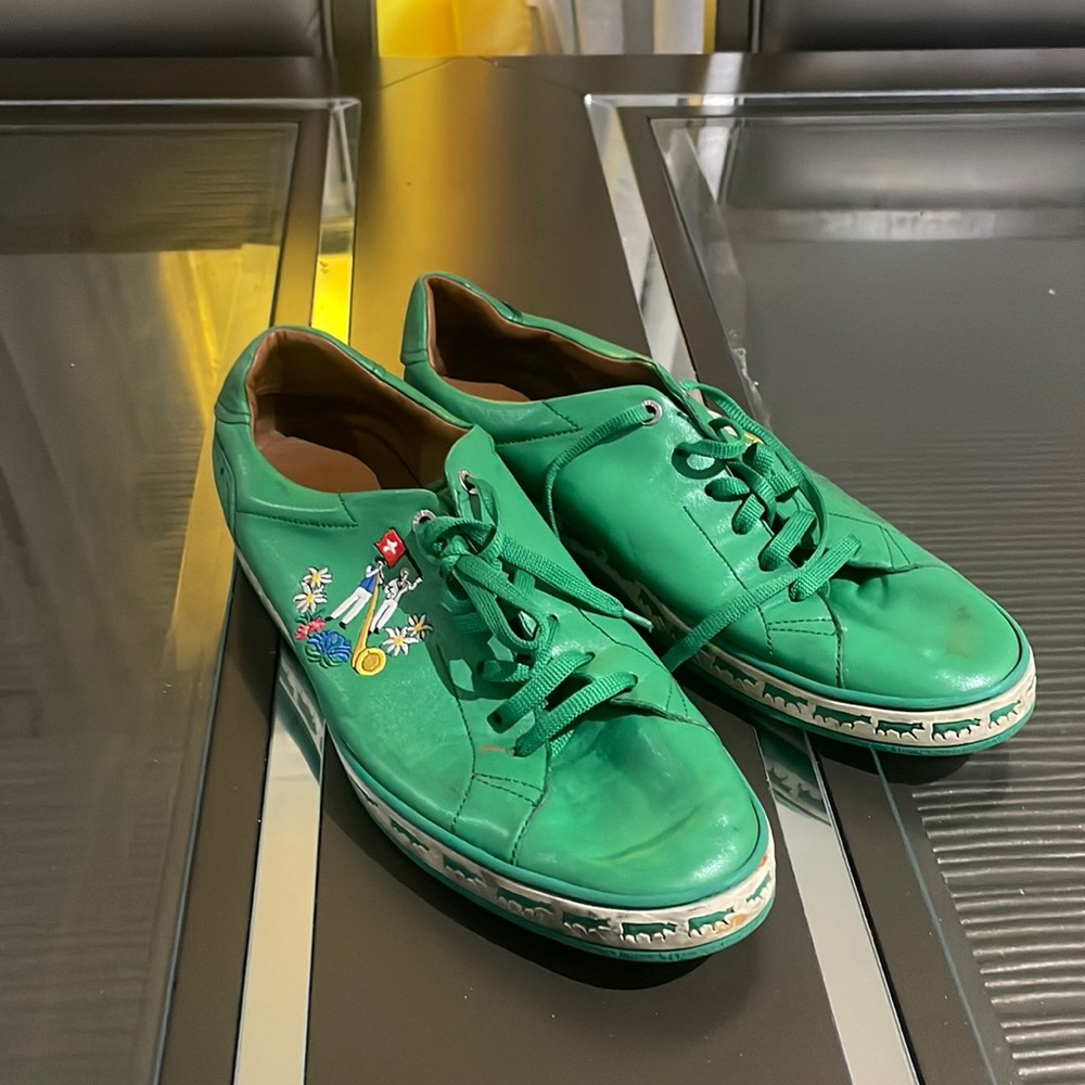 Bally Green sneakers